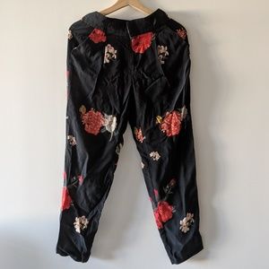 Alice and Olivia floral trousers